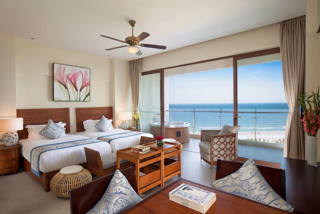 Lingshui  Aloha Oceanfront Suite Resort חדר תמונה