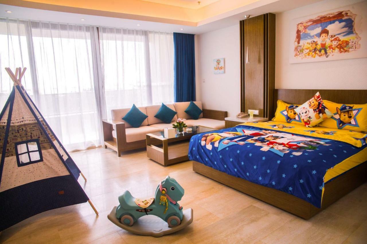 Lingshui  Aloha Oceanfront Suite Resort חדר תמונה